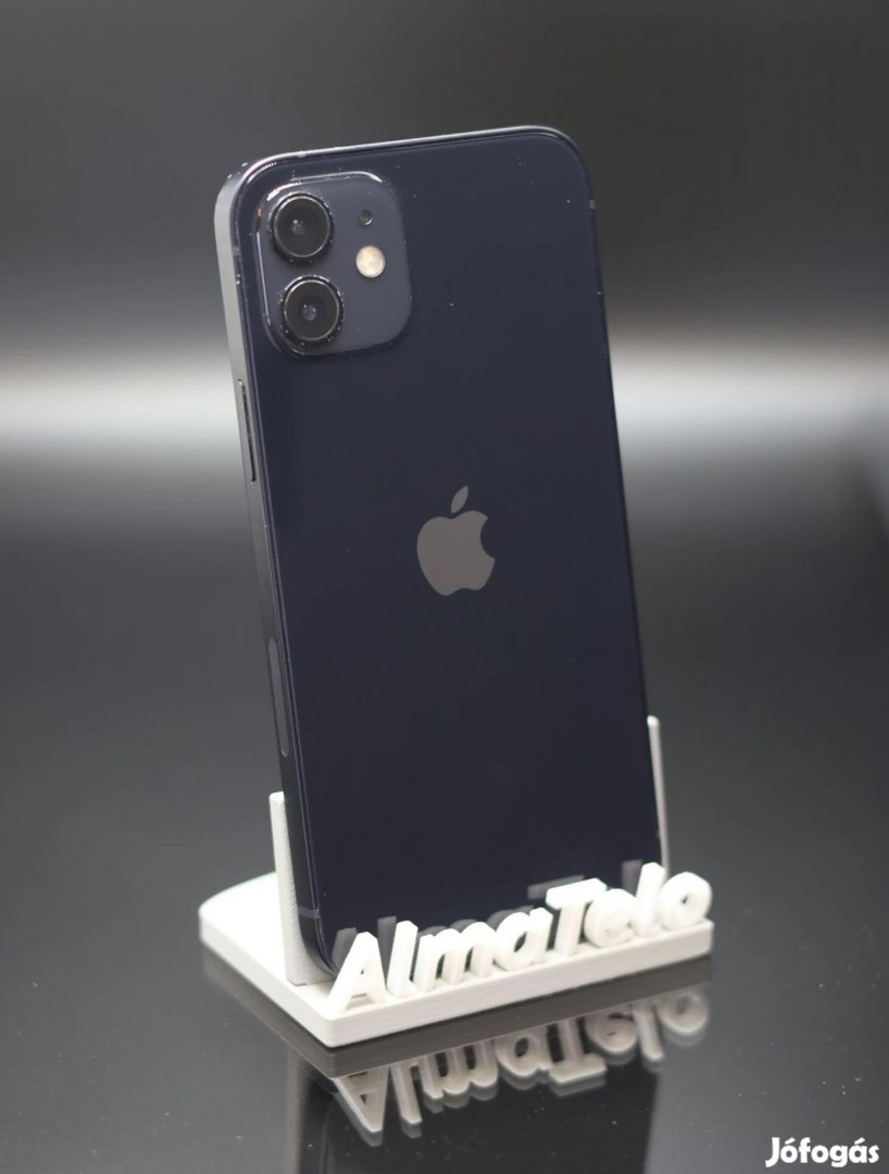 Eladó iPhone 12 64 GB Black 100% Aksi - 12 HÓ GARANCIA