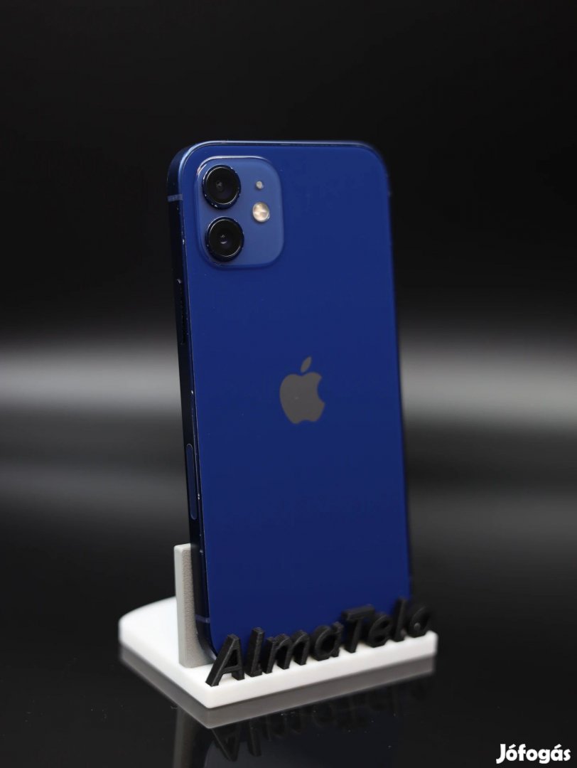 Eladó iPhone 12 64 GB Blue 100% Aksi - 12 HÓ GARANCIA