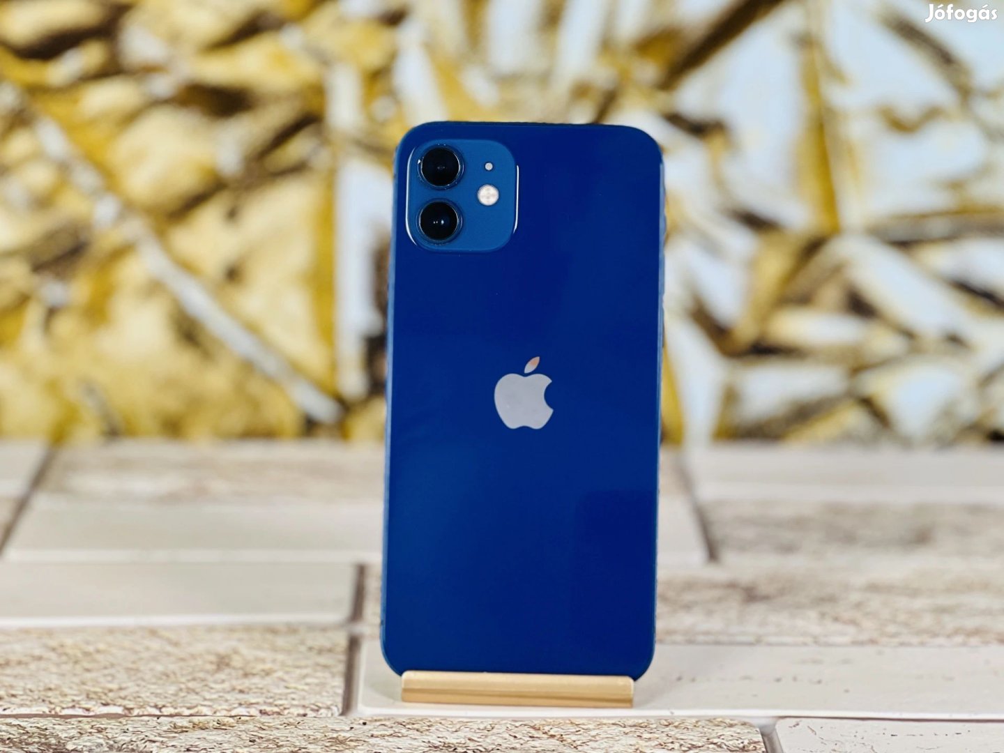 Eladó iPhone 12 64 GB Blue szép állapotú - 12 HÓ GARANCIA