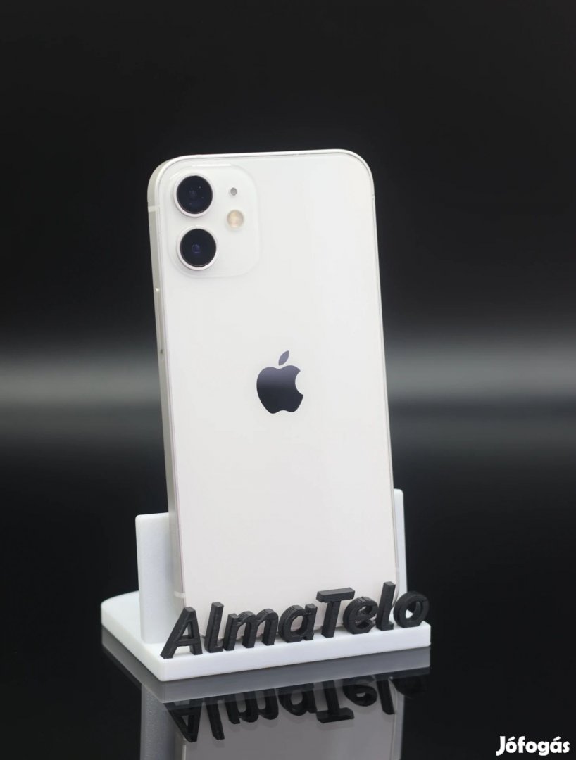 Eladó iPhone 12 Mini 128 GB White 100% Aksi - 12 HÓ GARANCIA