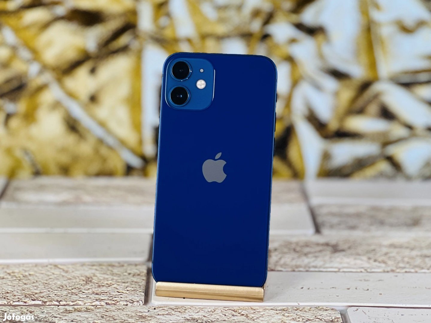 Eladó iPhone 12 Mini 64 GB Pacific Blue 100% akku, szép állapotú - 12