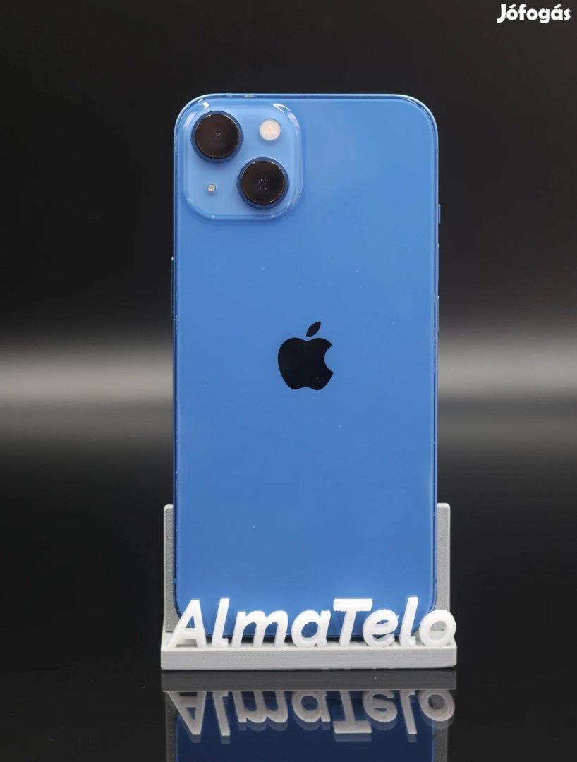 Eladó iPhone 13 128 GB Blue 100% Aksi - 12 HÓ GARANCIA