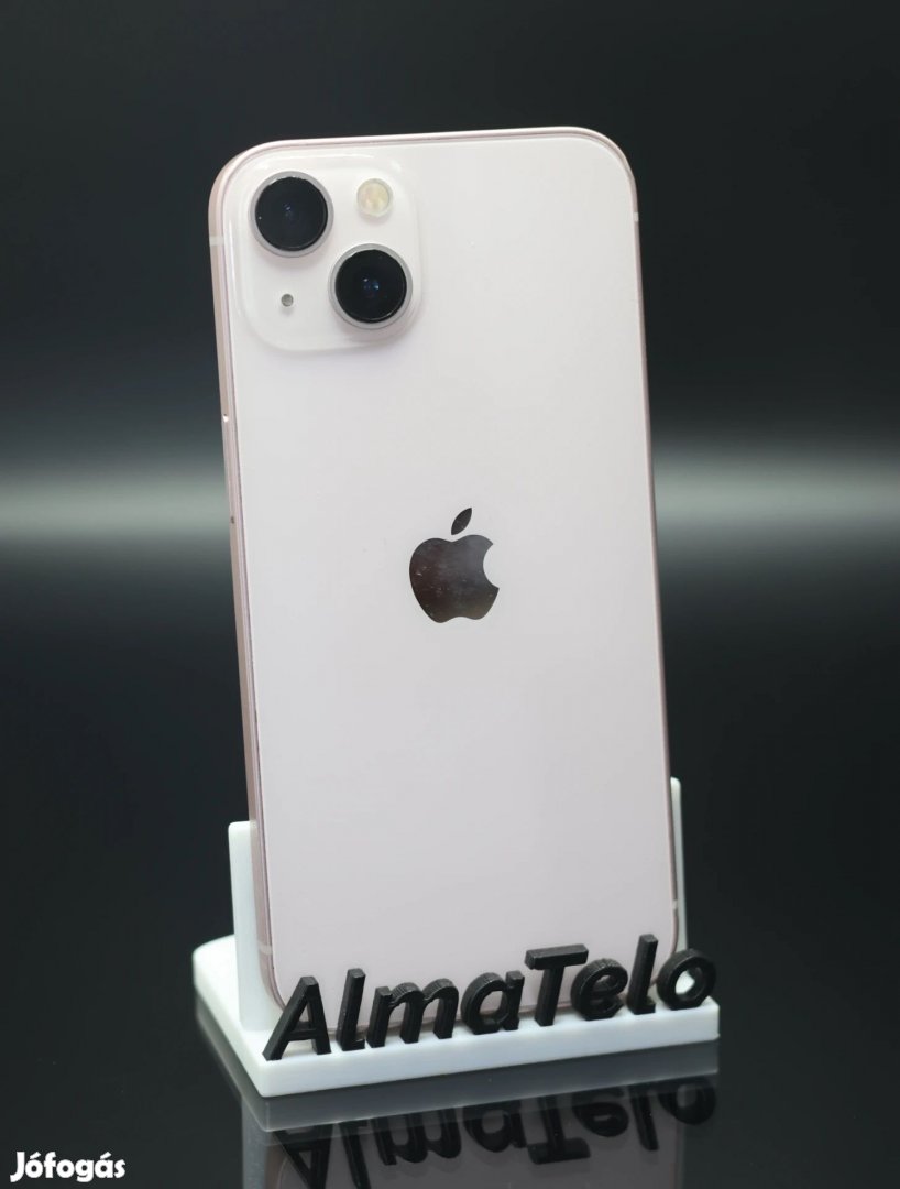 Eladó iPhone 13 128 GB Pink 100% Aksi - 12 HÓ GARANCIA