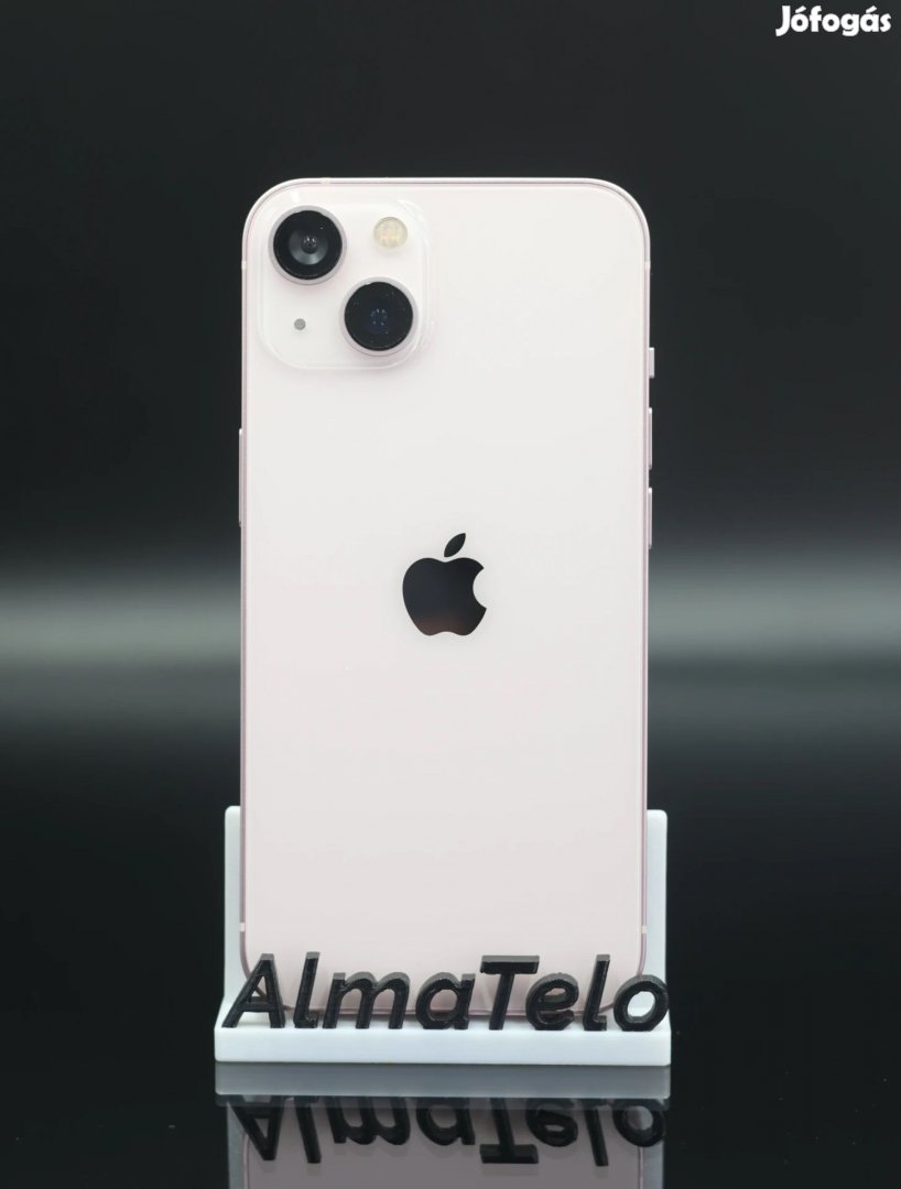 Eladó iPhone 13 256 GB Pink 100% Aksi - 12 HÓ GARANCIA