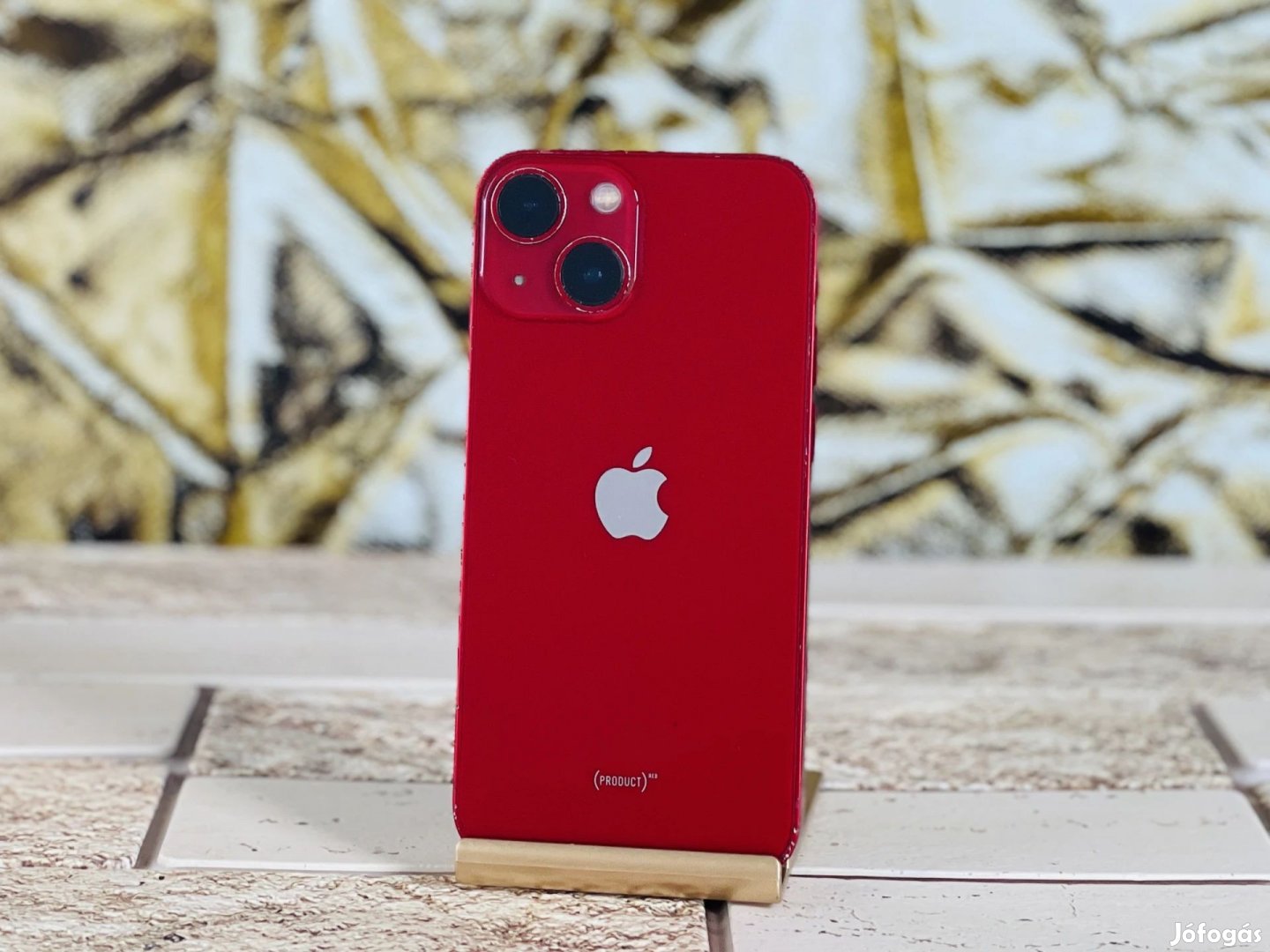 Eladó iPhone 13 Mini 128 GB PRODUCT RED szép állapotú - 12 HÓ GARANCIA