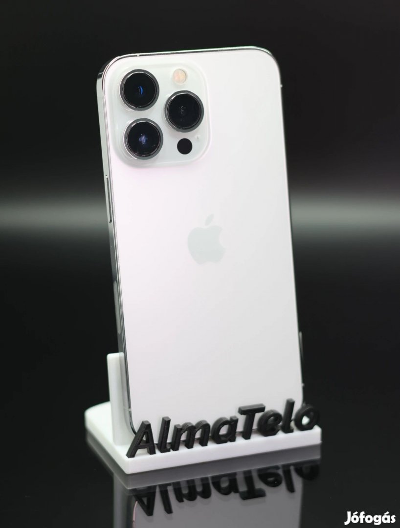 Eladó iPhone 13 Pro 128 GB Silver 100% Aksi - 12 HÓ GARANCIA