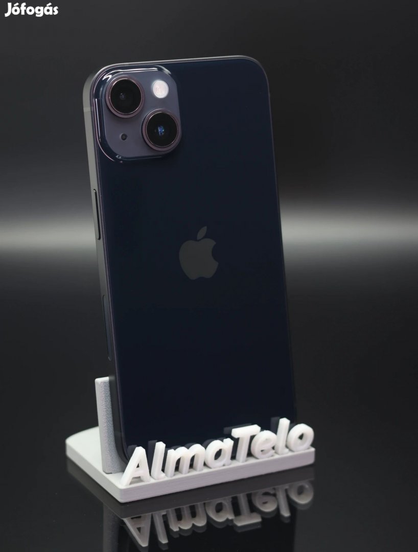 Eladó iPhone 14 128 GB Midnight 100% Aksi - 12 HÓ GARANCIA