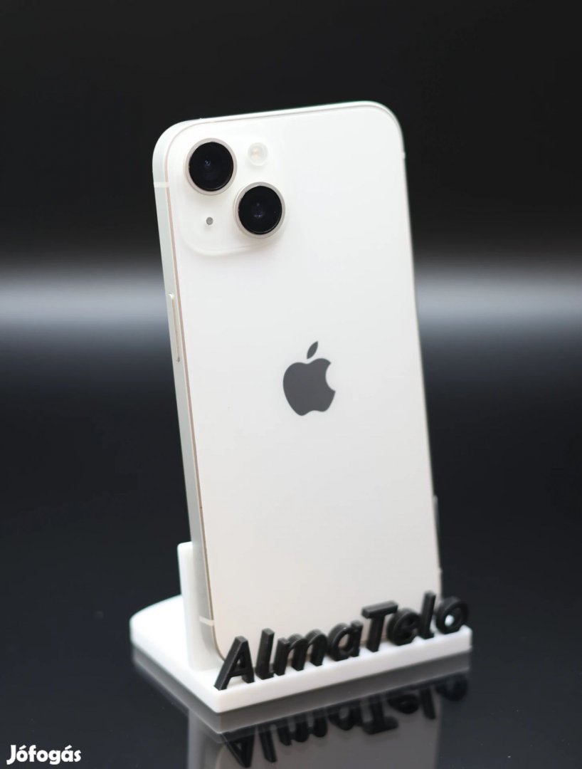 Eladó iPhone 14 128 GB Starlight 100% Aksi - 12 HÓ GARANCIA