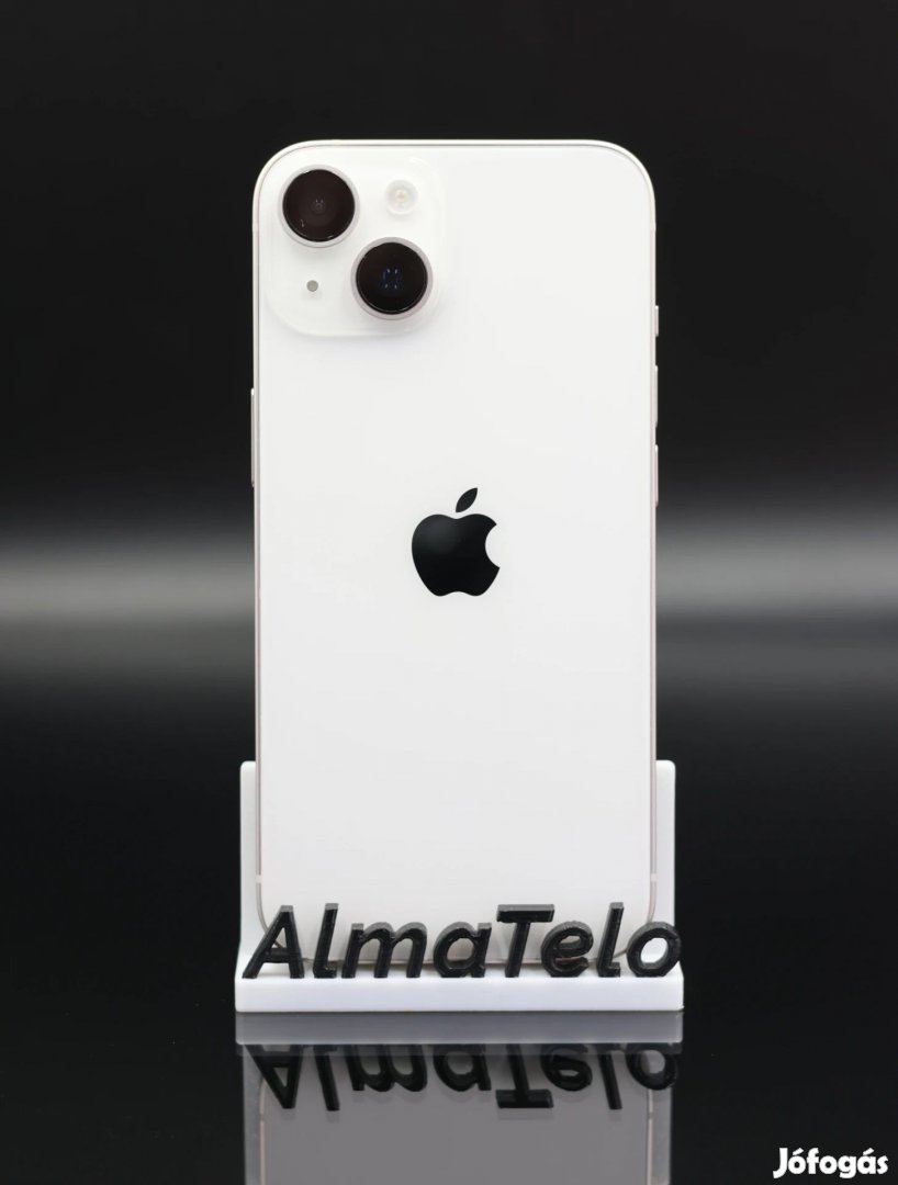 Eladó iPhone 14 128 GB Starlight 100% Aksi - 12 HÓ GARANCIA