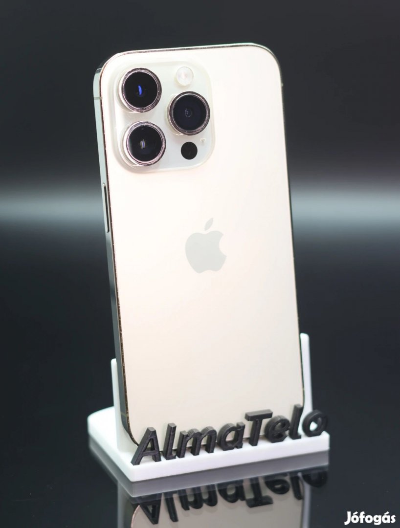 Eladó iPhone 14 Pro 128 GB Gold 100% Aksi - 12 HÓ GARANCIA