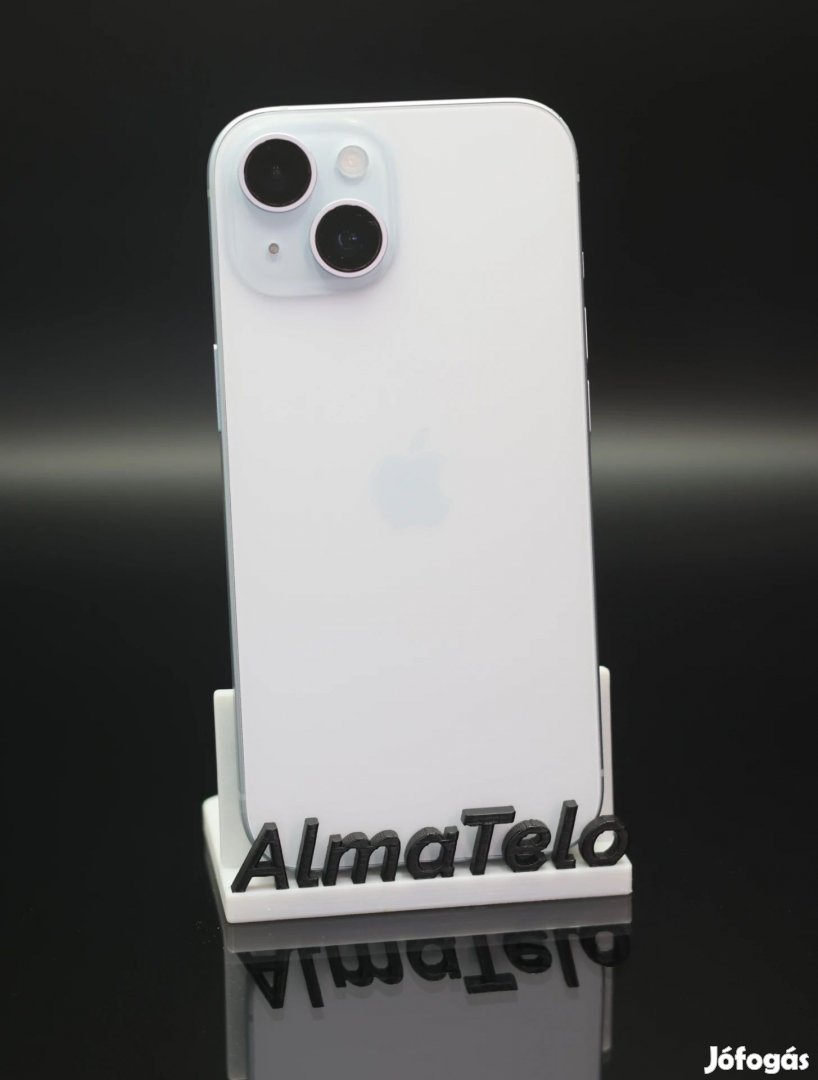 Eladó iPhone 15 128 GB Blue Titanium 100% Aksi - 12 HÓ GARANCIA