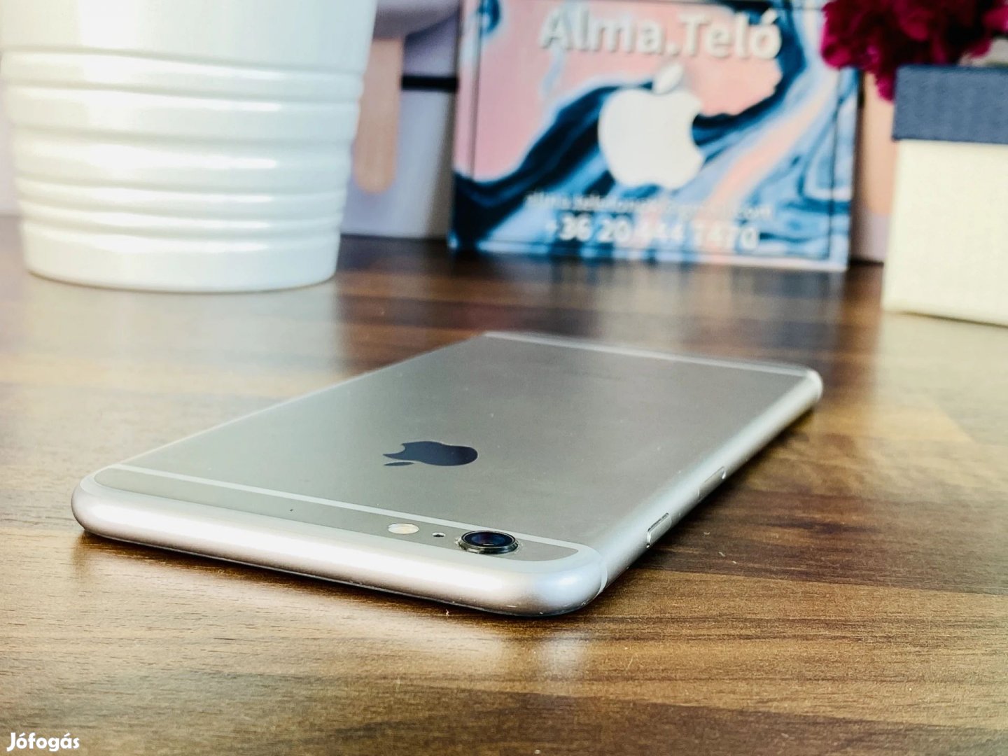 Eladó iPhone 6S Plus 16 GB Space Gray 100% akku, szép állapotú - 12