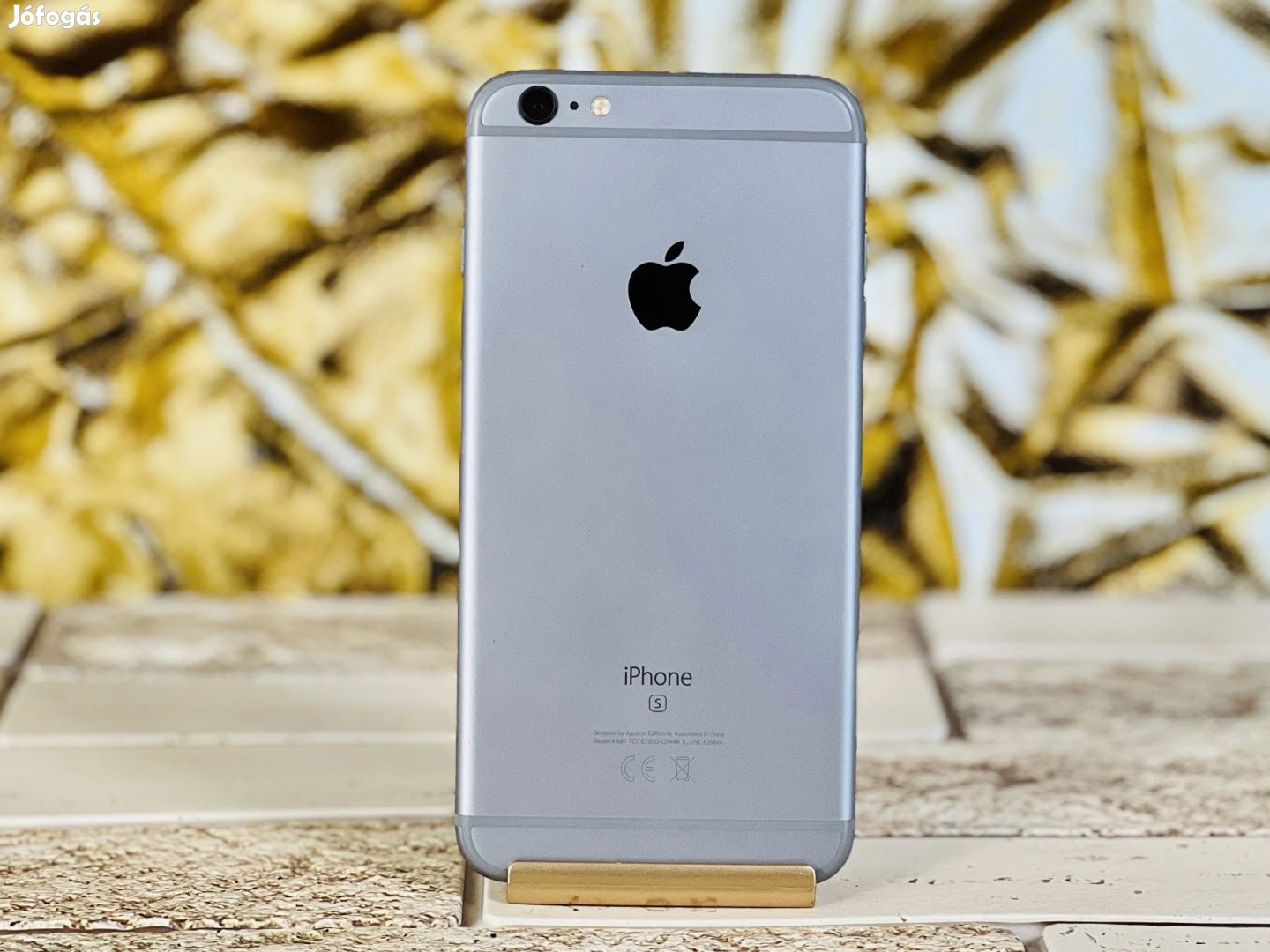 Eladó iPhone 6S Plus 32 GB Space Gray 100% akku, szép állapotú - 12