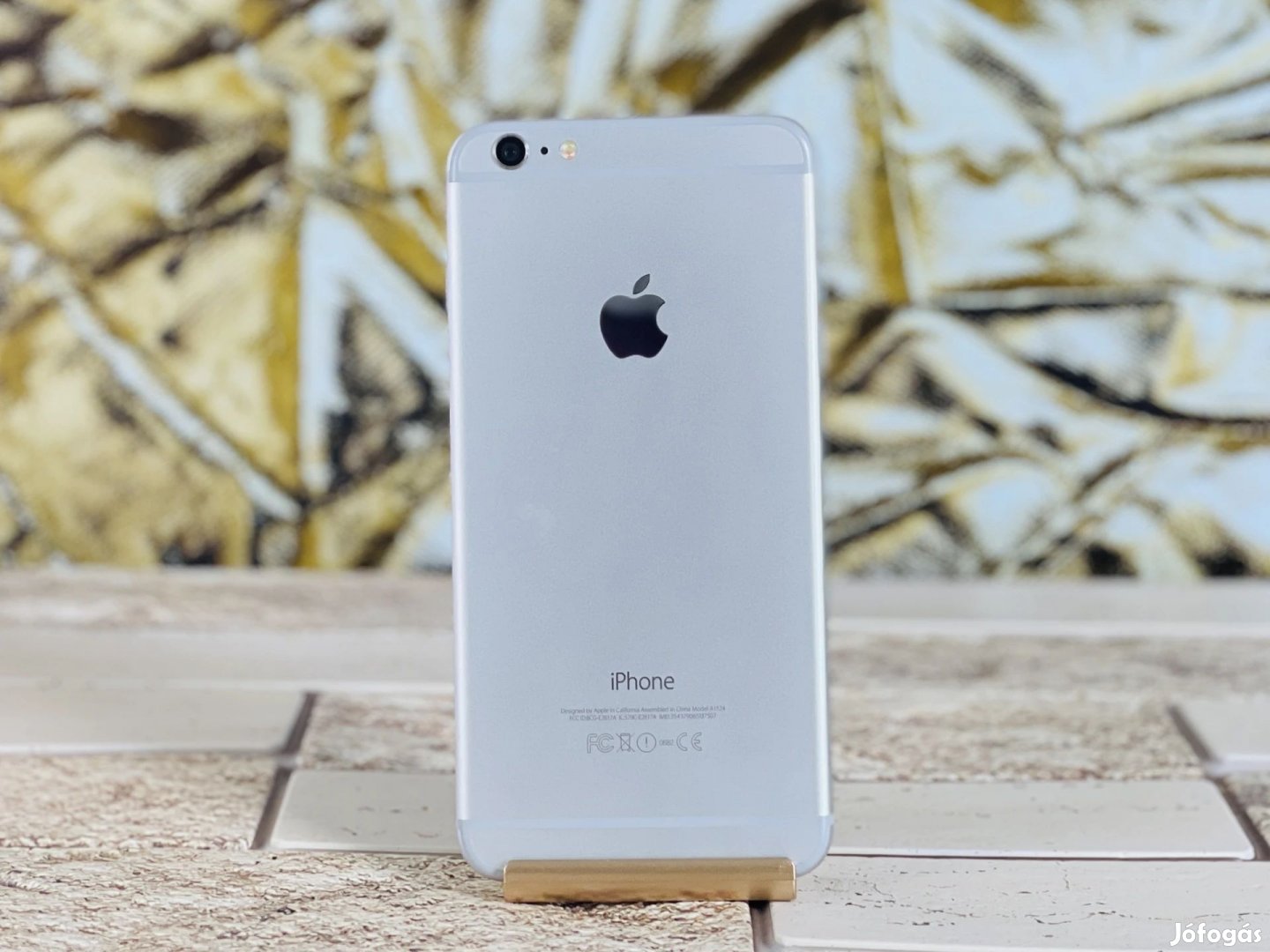 Eladó iPhone 6 Plus 16 GB Silver szép állapotú - 12 HÓ GARANCIA