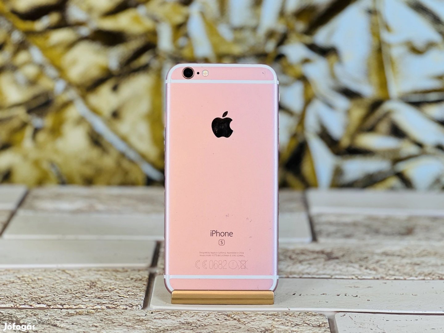 Eladó iPhone 6s 16 GB Rose Gold 100% akku, szép állapotú - 12 HÓ