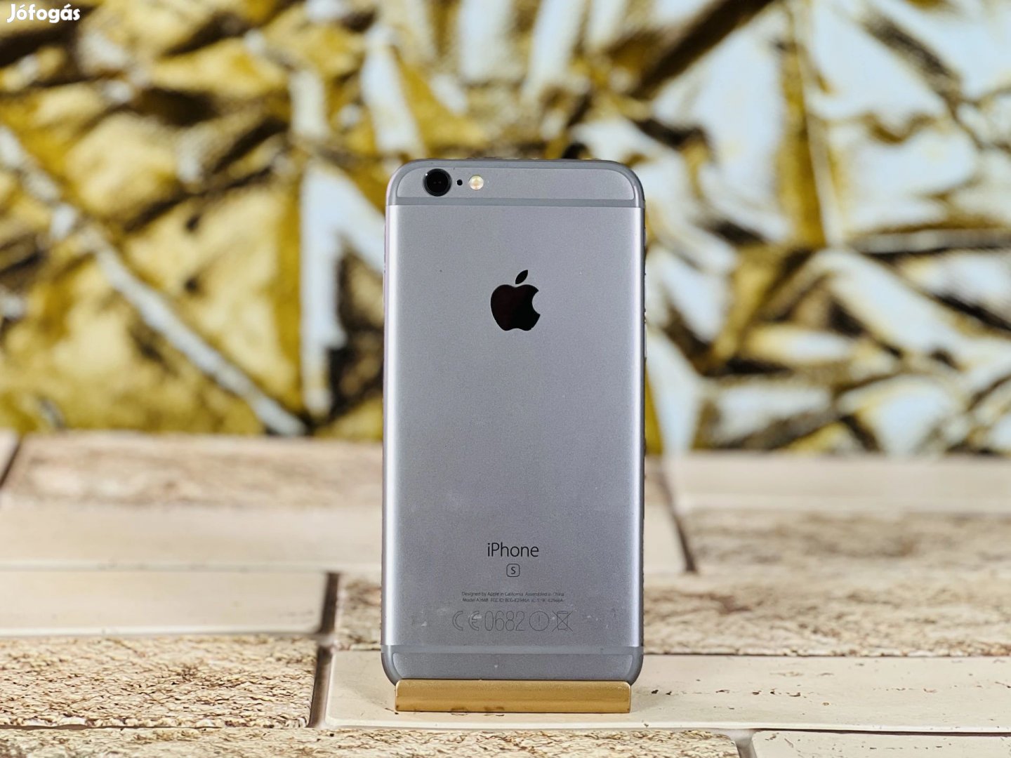 Eladó iPhone 6s 32 GB Space Gray 100% akku, szép állapotú - 12 HÓ