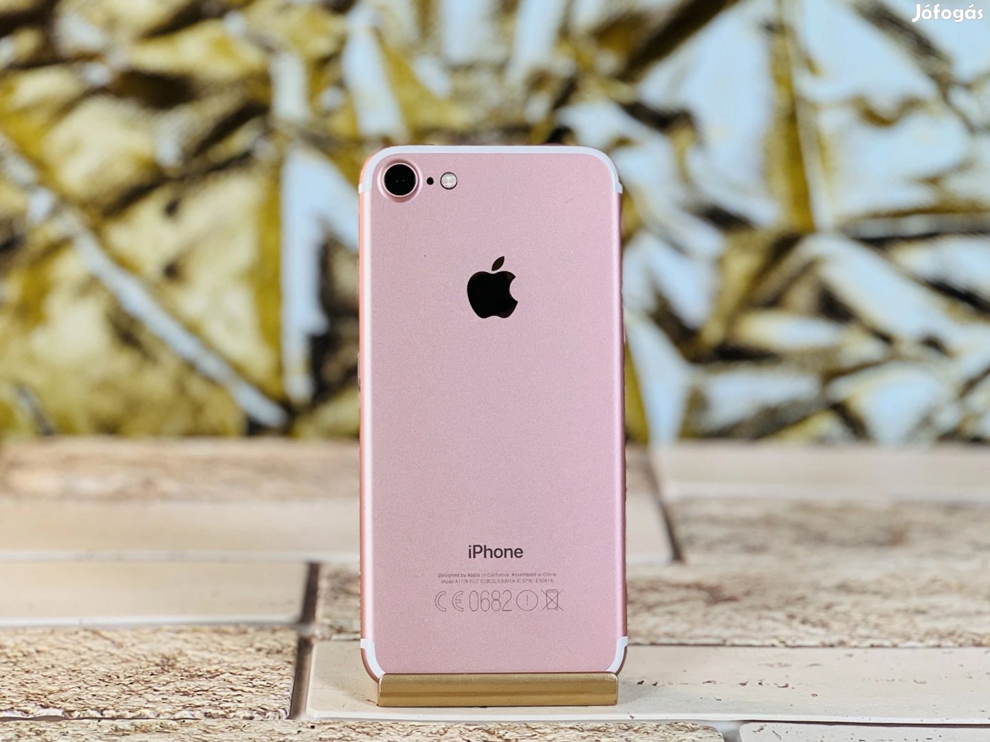 Eladó iPhone 7 128 GB Rose Gold 100% akku, szép állapotú - 12 HÓ