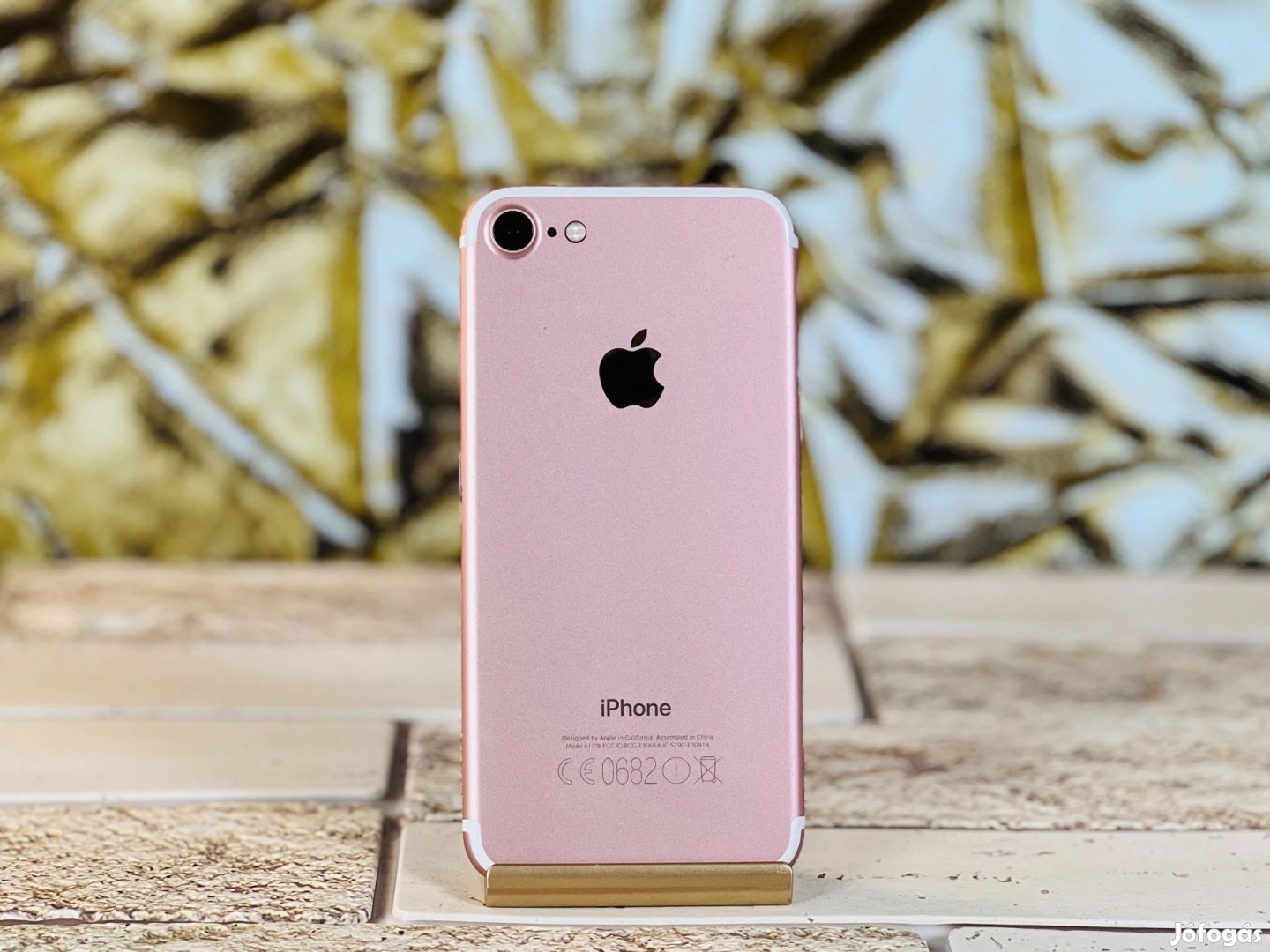 Eladó iPhone 7 32 GB Rose Gold 100% akku, szép állapotú - 12 HÓ