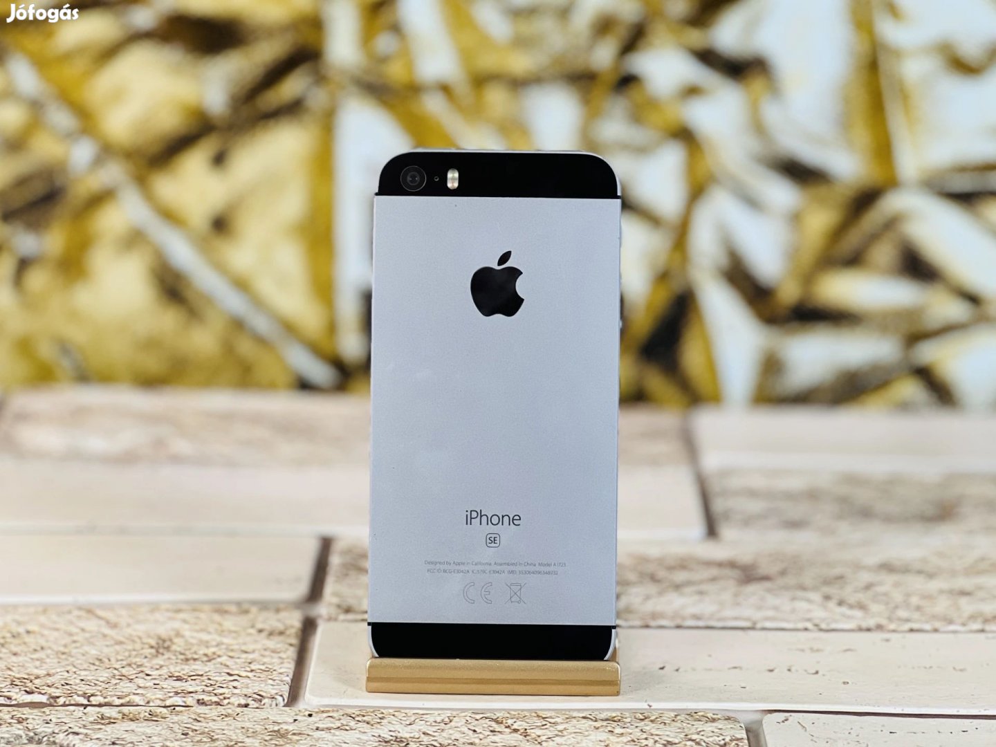 Eladó iPhone SE (2016) 32 GB Space Gray 100% akku, szép állapotú - 12