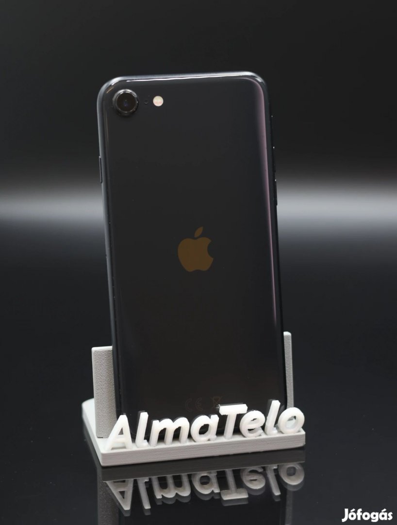 Eladó iPhone SE (2020) 128 GB Black 100% Aksi - 12 HÓ GARANCIA