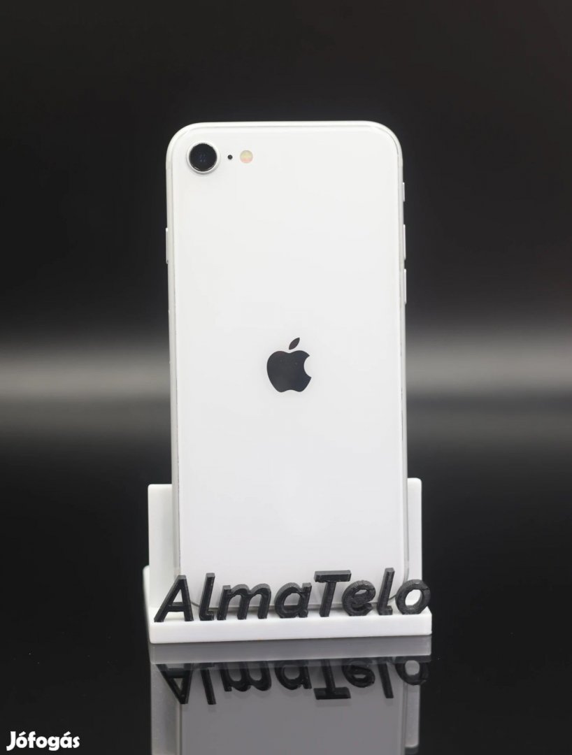 Eladó iPhone SE (2020) 128 GB White 100% Aksi - 12 HÓ GARANCIA
