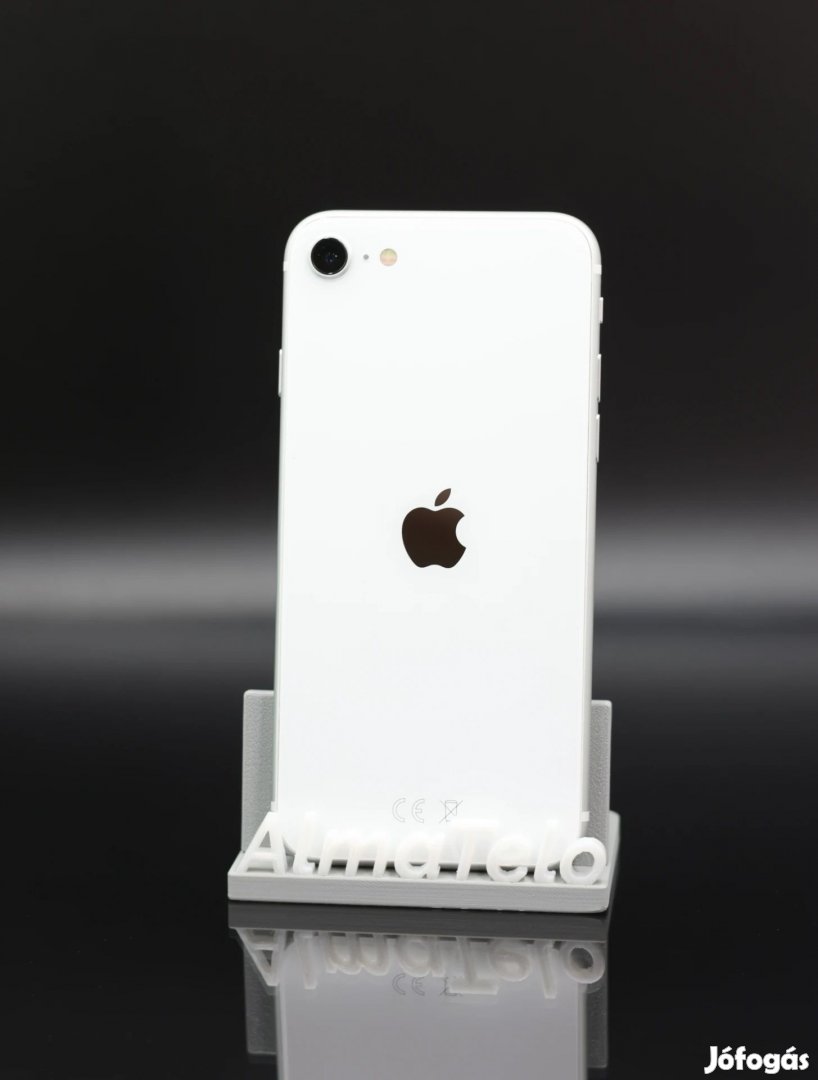 Eladó iPhone SE (2020) 128 GB White 100% Aksi - 12 HÓ GARANCIA