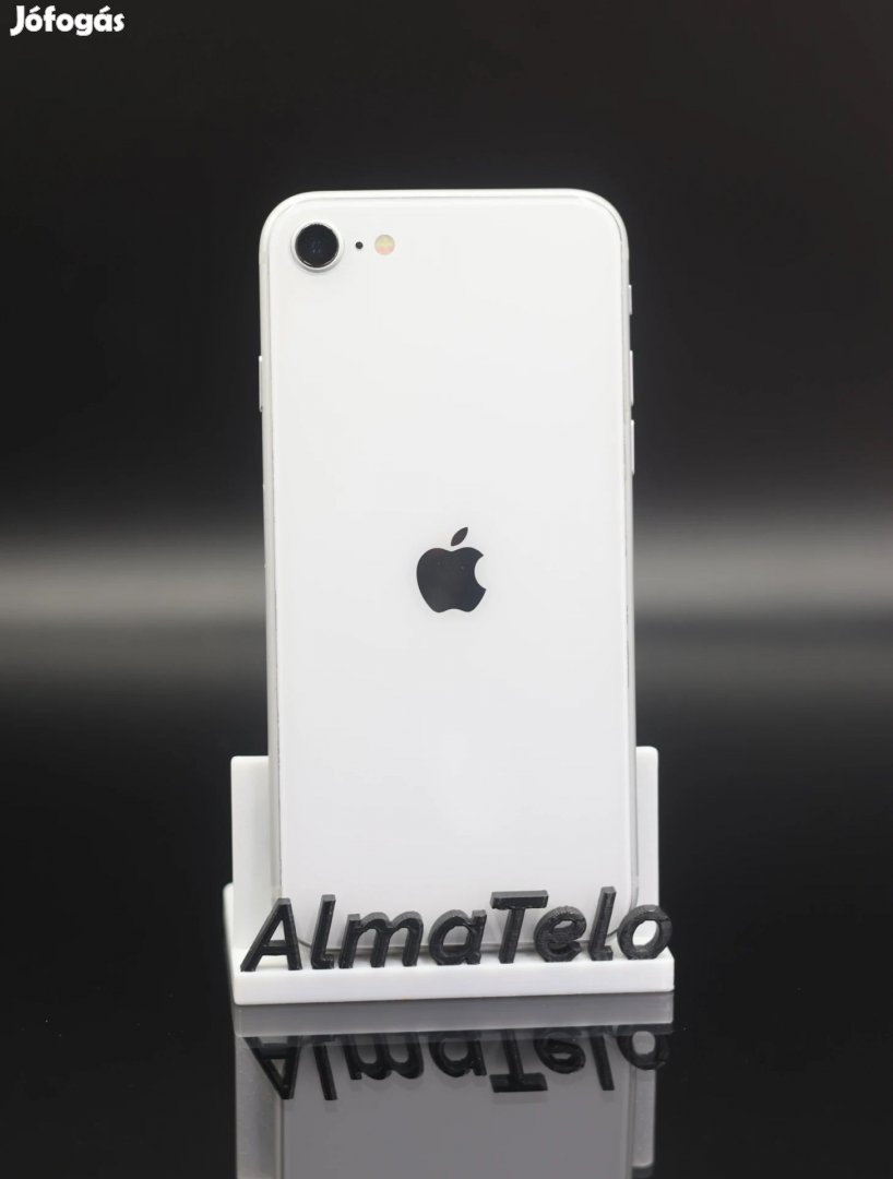 Eladó iPhone SE (2020) 128 GB White 100% Aksi - 12 HÓ GARANCIA
