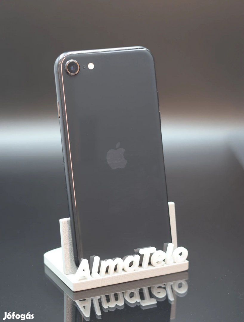 Eladó iPhone SE (2020) 256 GB Black 100% Aksi - 12 HÓ GARANCIA