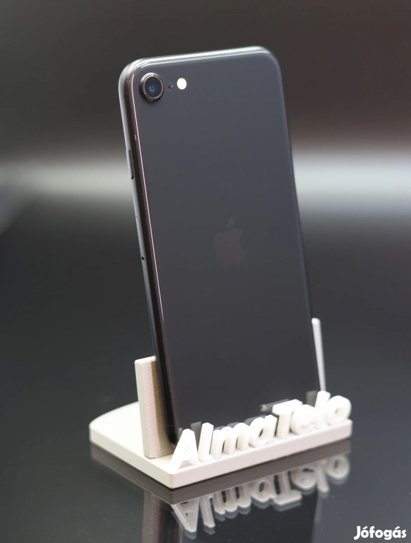 Eladó iPhone SE (2020) 64 GB Black 100% Aksi - 12 HÓ GARANCIA
