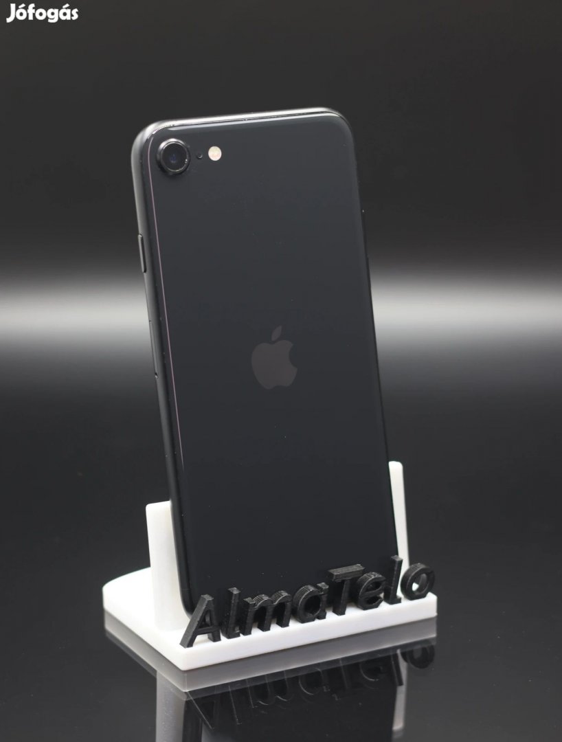 Eladó iPhone SE (2020) 64 GB Black 100% Aksi - 12 HÓ GARANCIA