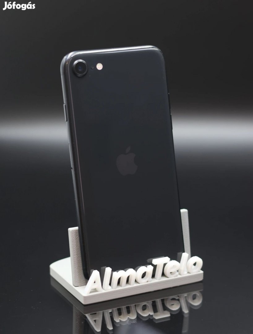 Eladó iPhone SE (2020) 64 GB Black 100% Aksi - 12 HÓ GARANCIA
