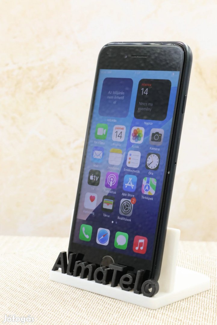 Eladó iPhone SE (2022) 64 GB Black 100% Aksi - 12 HÓ GARANCIA