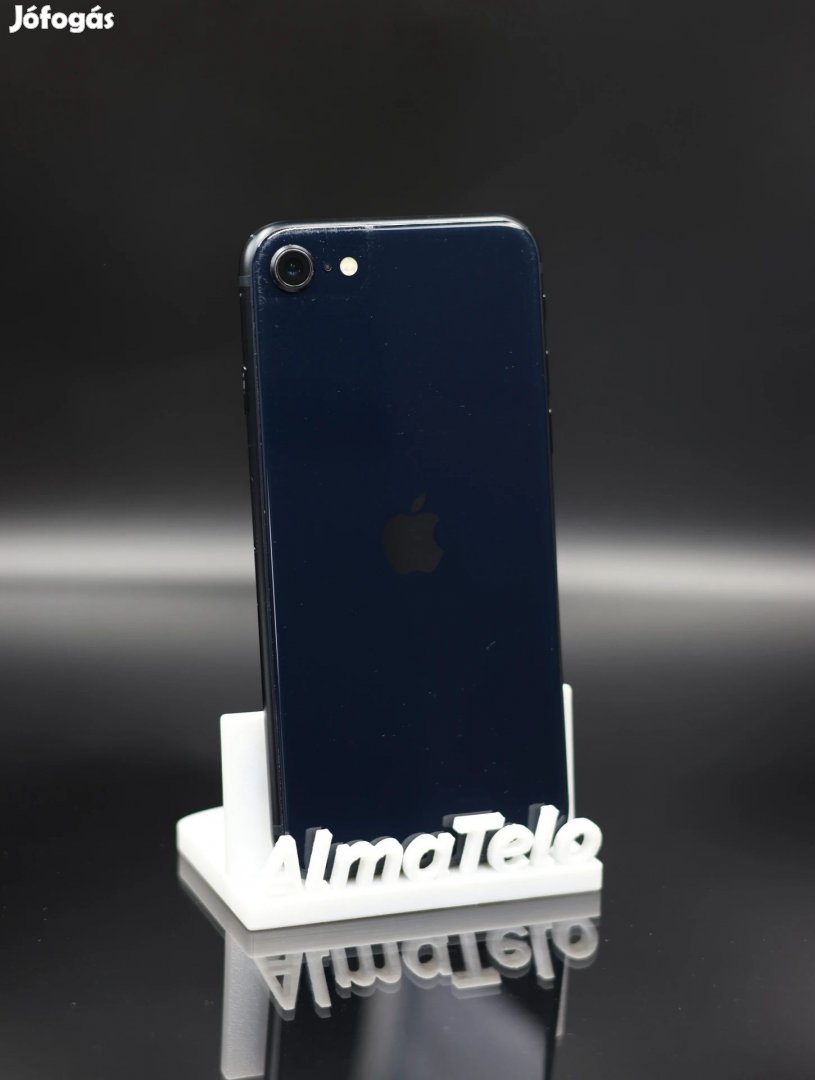 Eladó iPhone SE (2022) 64 GB Midnight 100% Aksi - 12 HÓ GARANCIA