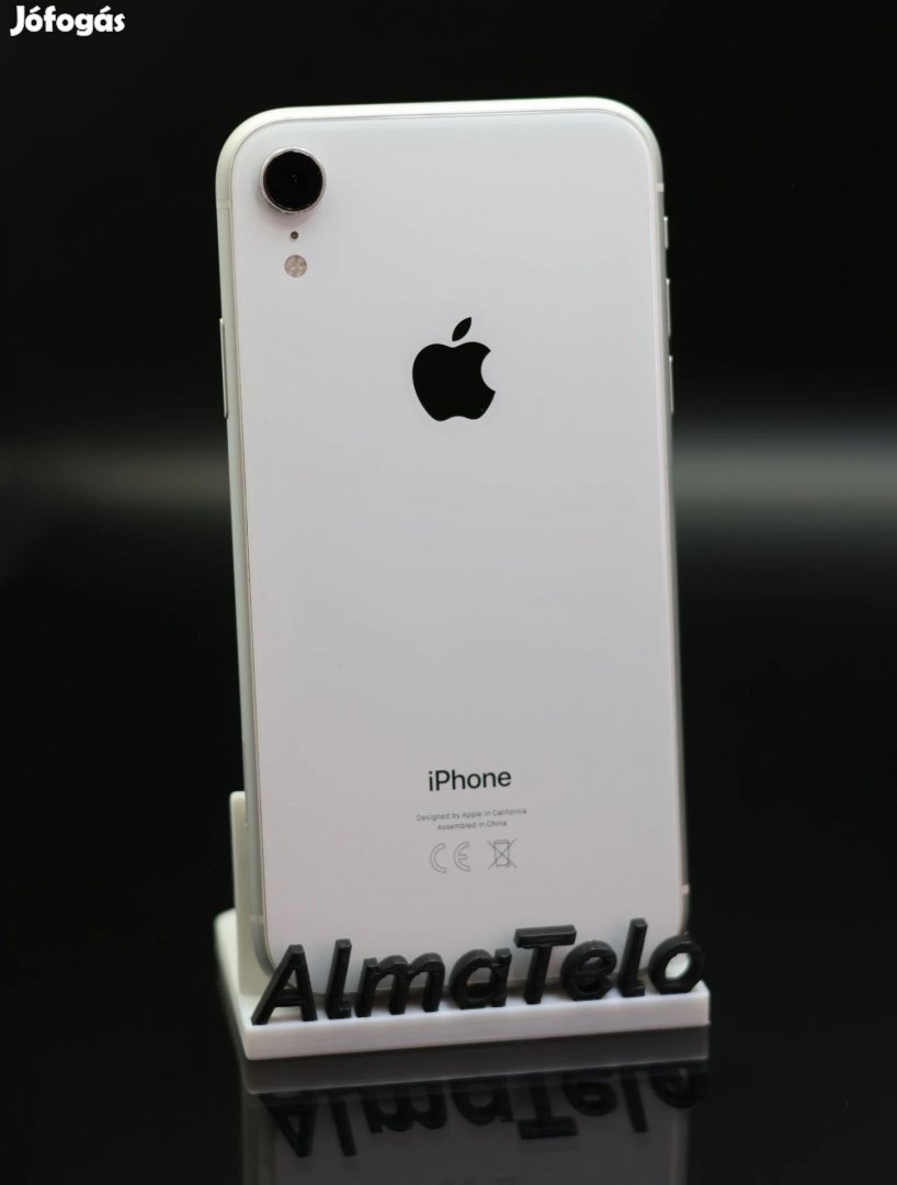 Eladó iPhone XR 64 GB White 100% Aksi - 12 HÓ GARANCIA