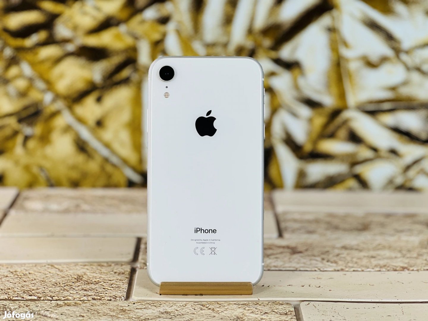 Eladó iPhone XR 64 GB White 100% akku, szép állapotú - 12 HÓ GARANCIA