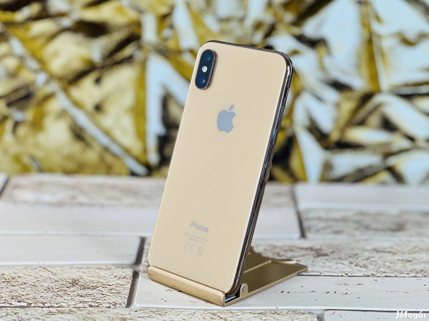 Eladó iPhone XS 64 GB Gold szép állapotú - 12 HÓ GARANCIA