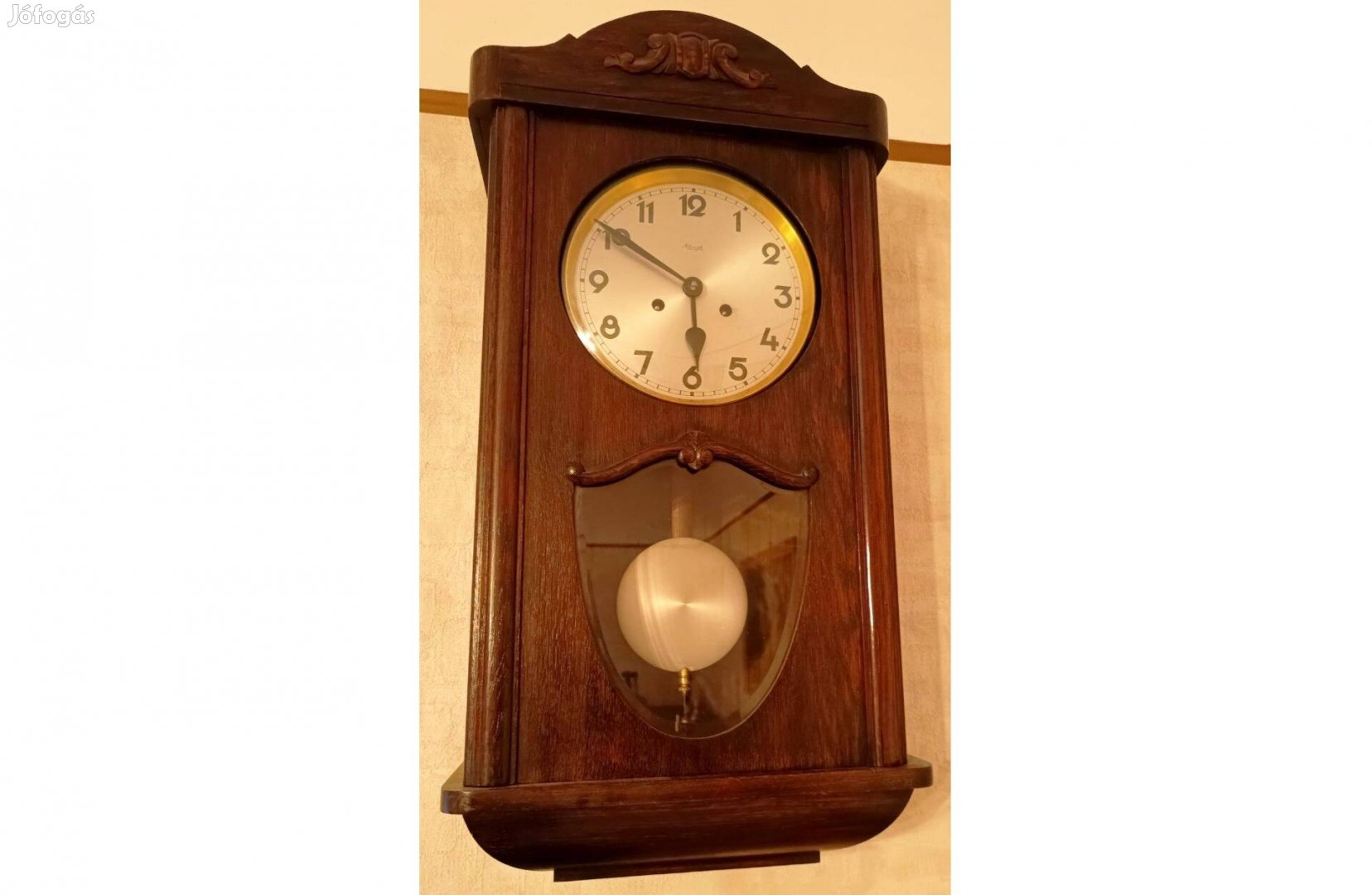 Eladó ingás, felhúzós Kienzle falióra