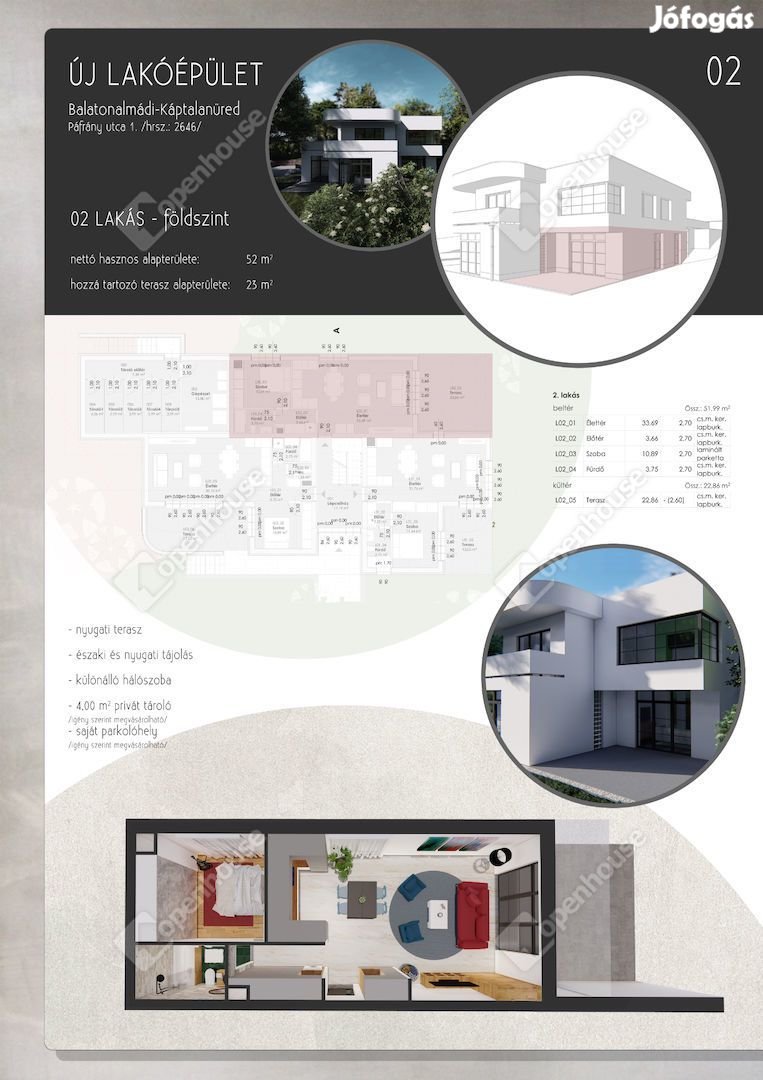 Eladó ingatlan, Balatonalmádi