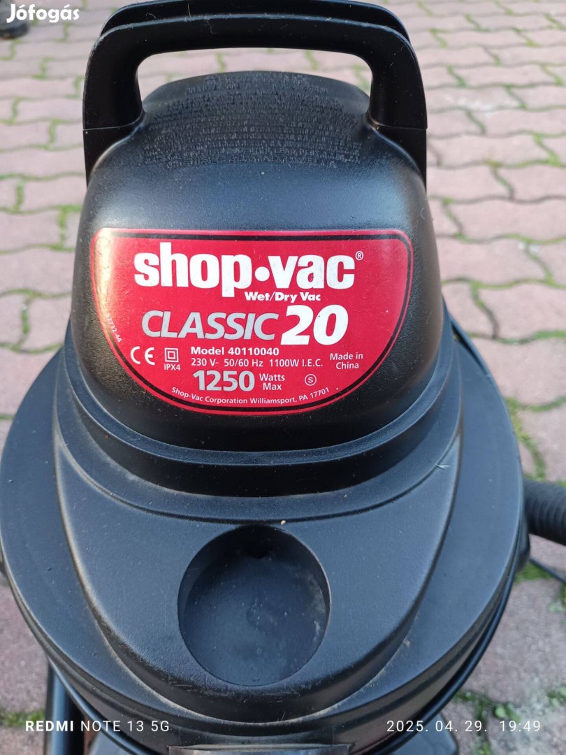 Eladó ipari porszívó