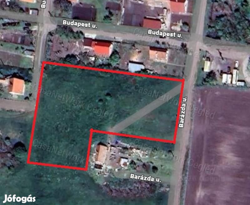 Eladó ipari terület Szolnokon közel az M4-hez!