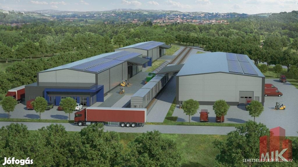 Eladó ipari terület - Várpalota