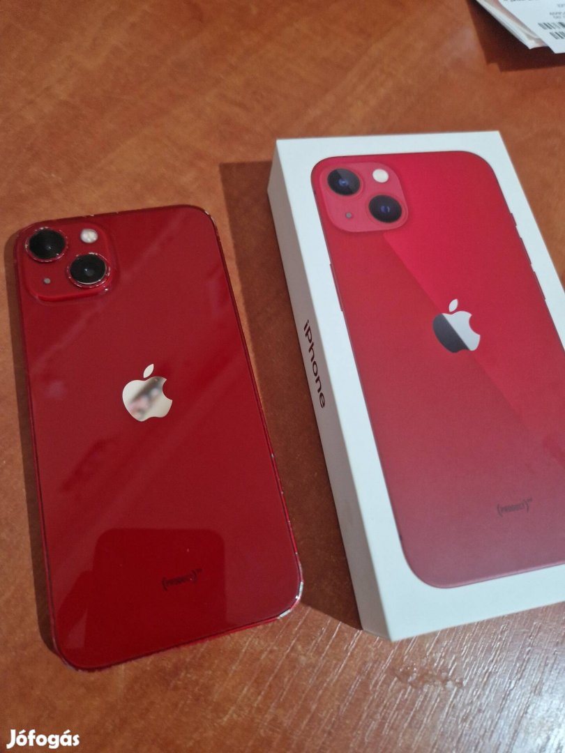 Eladó iphone 13 128gb piros