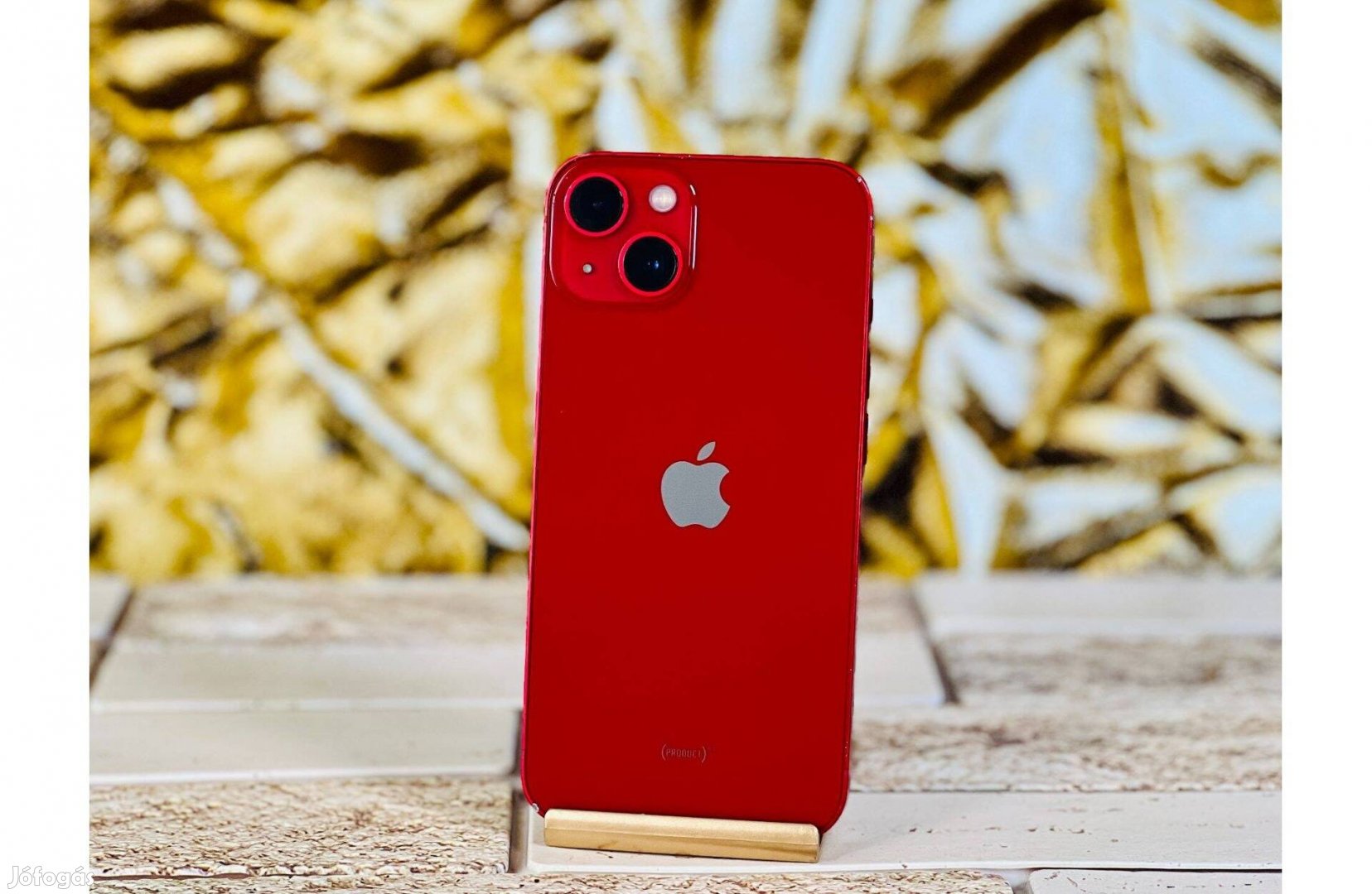 Eladó iphone 13 Mini 128 GB Product RED szép - 12 Hó Gari - S224