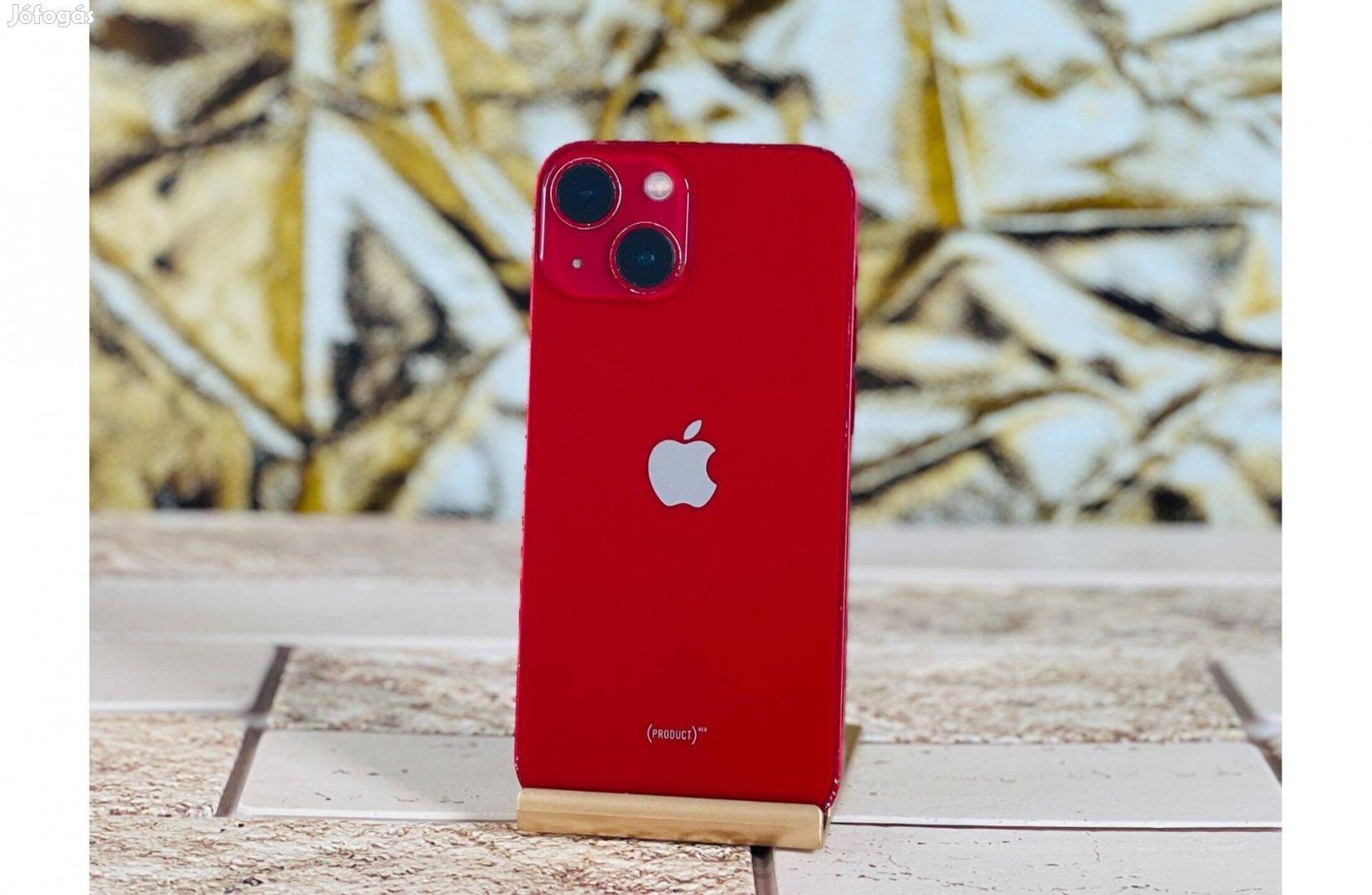 Eladó iphone 13 Mini 128 GB RED szép állapotú - 12 Hó Gari - S1662