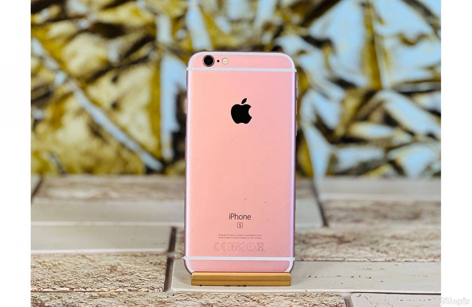 Eladó iphone 6s 16 GB Rose Gold szép állapotú - 12 Hó Gari -