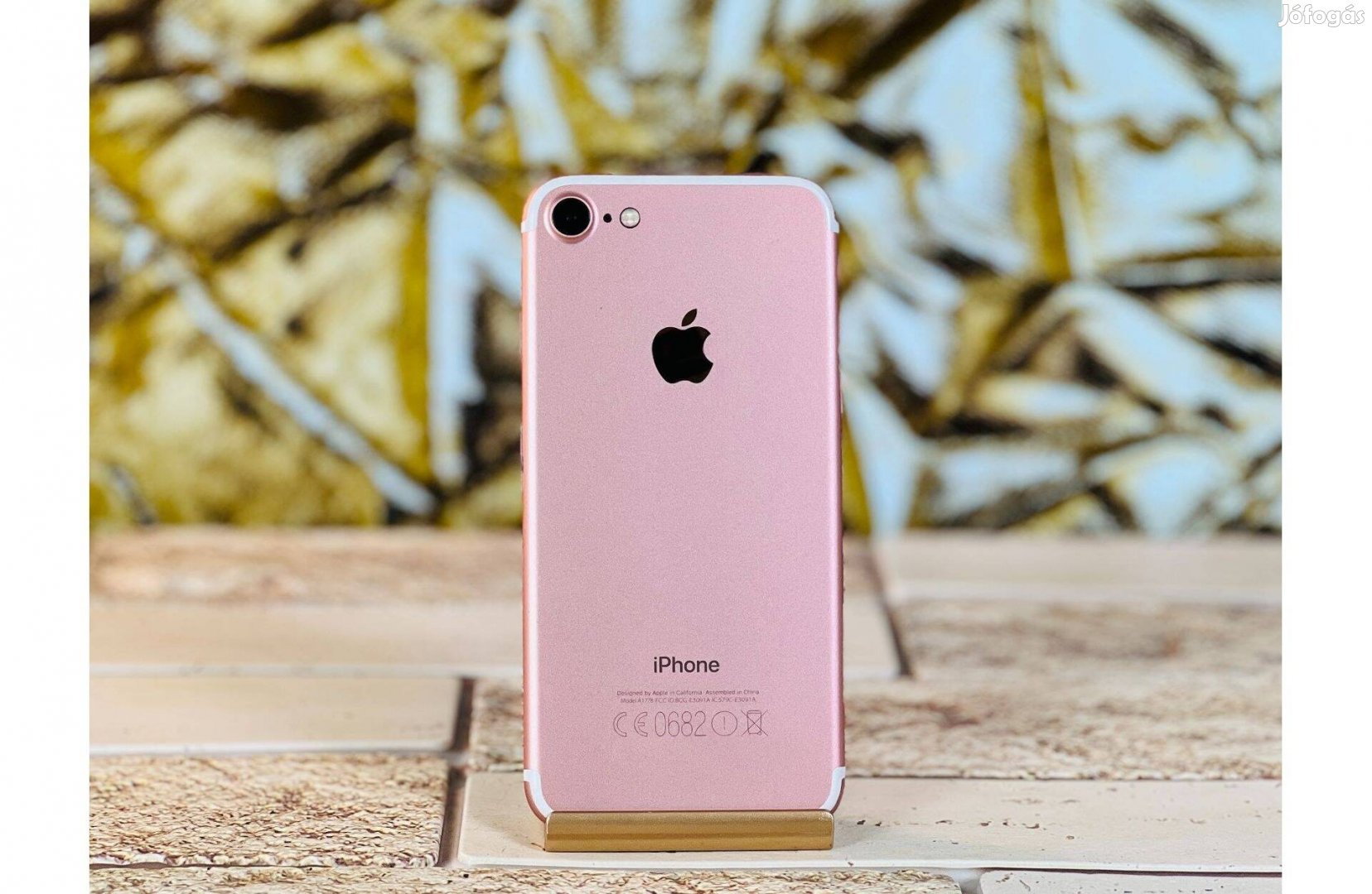 Eladó iphone 7 128 GB Rose Gold 100% aksi szép állapotú - 12 Hó Gari -
