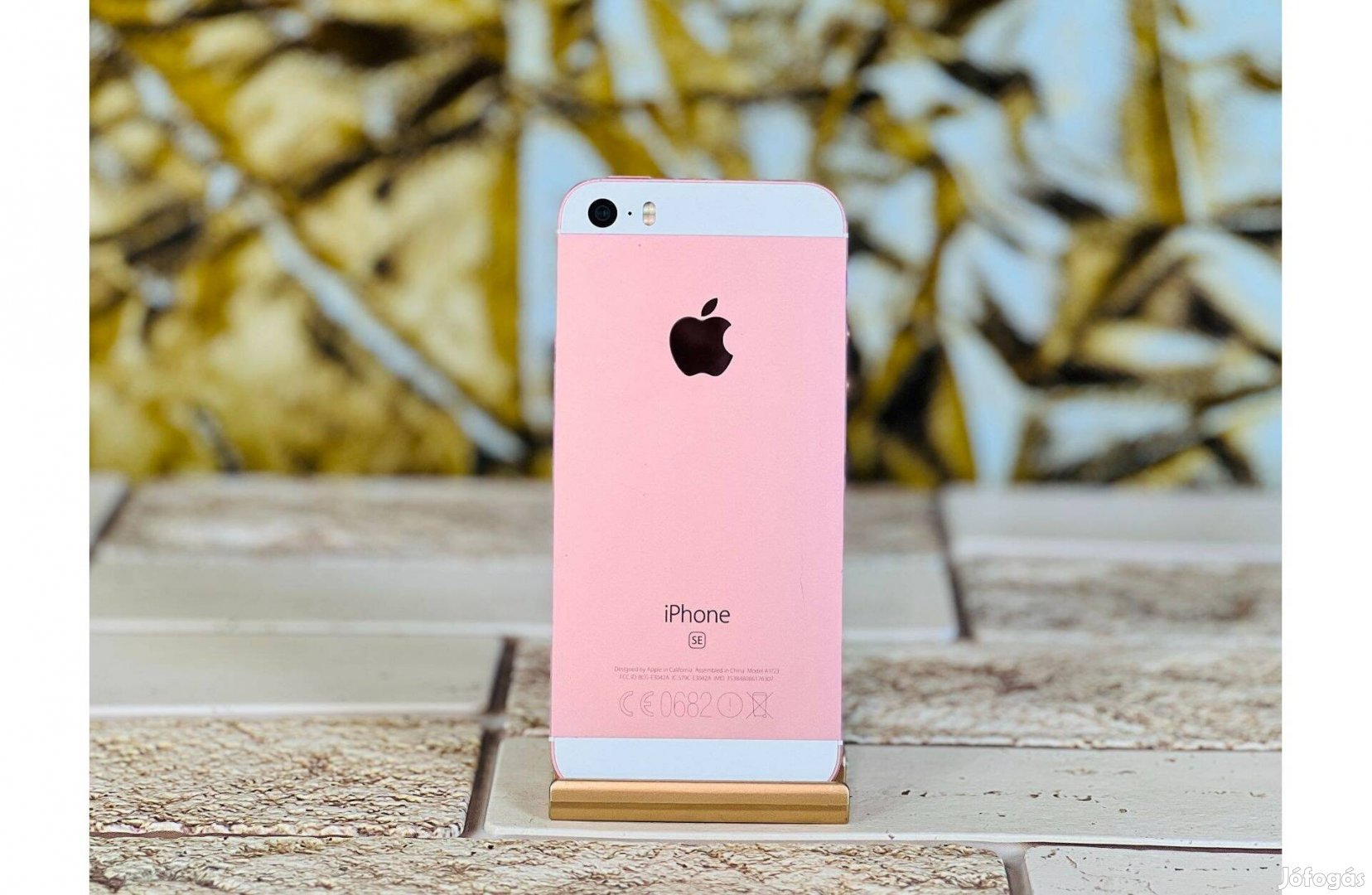 Eladó iphone SE (2016) 64 GB Rose Gold szép - 12 Hó Gari - R7890