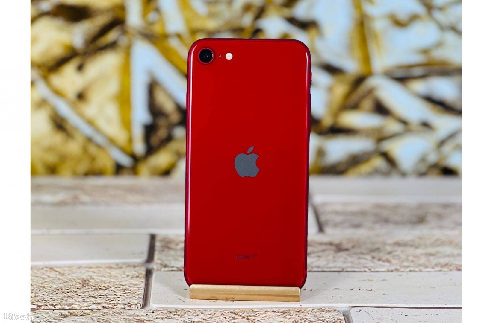 Eladó iphone SE (2020) 64 GB Product RED 100% akku 12 Hó Gari - R6279