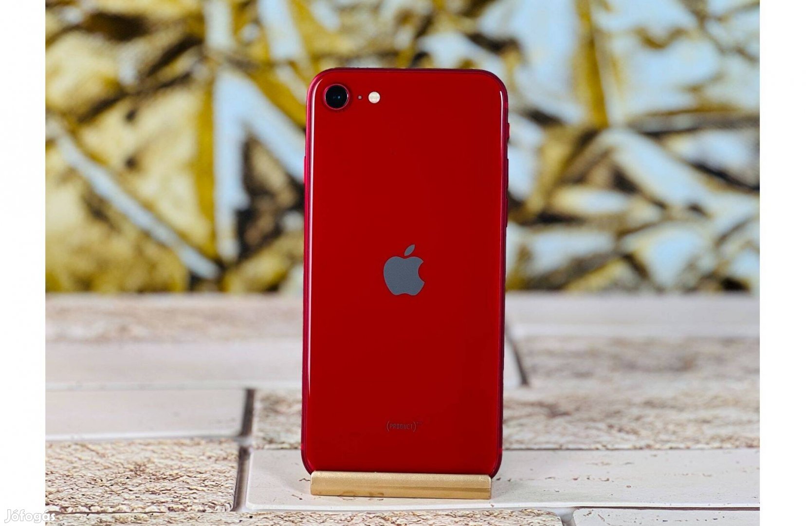Eladó iphone SE (2020) 64 GB Product RED szép - 12 Hó Gari