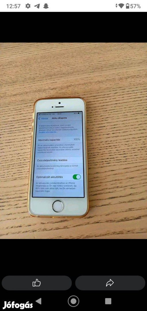 Eladó iphone Se 2016